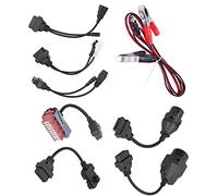 Kit de ligne de diagnostic starrypxl OBD 8pcs Câbles de voiture complète Convertisseur d'adaptateur de cordon d'alimentation pour l'entretien et la réparation des véhicules