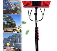 Kit de Limpieza de Ventanas avec pértiga y Manguera Cepillo cópico con alimentación de Agua para Limpieza de Paneles fotovoltaicos en Camiones 7 2 m
