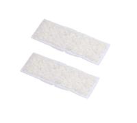 Kit De Lingettes Lavables, Compatibles Avec Les Aspirateurs Robots Braava Jet 200 Series 240 241 245 250. Chiffons Et Tampons De Rechange.(White 2pcs)