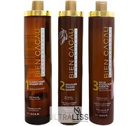 Kit de Lissage Brésilien - Bien Cacau - 1L - Kératine - Cacao - D-panthénol
