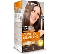 Kit de lissage brésilien - Kativa - Kératine - 12 semaines de lissage - Mixte - Adulte