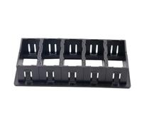 Kit de Logement USB Noir X5 en ABS PC pour Véhicule ATV | Cadre de Fixation à Bascule, Montage Renforcé et Ignifuge, Panneau pour Tableau de Bord