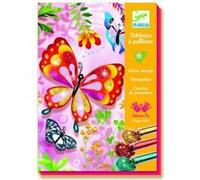 Kit de loisir créatif Dessins à paillettes Djeco Petites bêtes Enfant Fille 7+