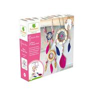 Kit de loisir créatif enfant - 3 Bijoux Attrapes-Rêves - DIY - Dream Box Collector - Dès 7 ans - Sycomore - CRE1031