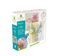 Kit de loisir créatif enfant - Fil tendu - 3 tableaux - DIY - Lovely Box Collector - Dès 7 ans - Sycomore - CRE1039