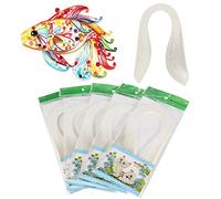 Kit de loisirs créatifs DIY de quilling : 600 bandes de papier de 3 mm pour origami, décoration artisanale, scrapbooking et création de cartes.