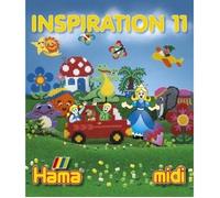 Hama – Inspiration n°11 : Perles à Repasser Midi – Multicolore – 64 pages
