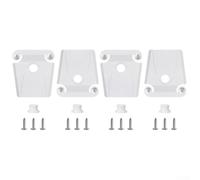Kit de loquet de refroidisseur compatible avec les modèles igloo de 50 à 165 litres, serrure et poteau de rechange en plastique avec matériel de montage (4 pièces)