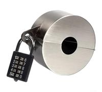 Kit de loquets de robinet d'extérieur, couvercle de robinet de jardin et de maison, résistant aux intempéries, couvercle de protection de verrouillage de vanne de portail pour robinets d'extérieur de