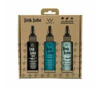 Peaty's LinkLube Pack de démarrage d'huile de chaîne toutes saisons Tropfflasche. 180 ml