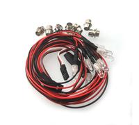 Kit De Lumière 8 Led Pour Voiture Rc, 4 Blanc Et 4 Rouge, Pour Axial Scx10 Traxxas Trx4 D90 Redcat Gen8 Hpi