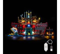 Kit de lumière LED compatible avec Lego 75640 The Baratie Floating Restaurant (pas de modèle), variateur tactile kit d'éclairage décoratif compatible avec Lego The Baratie Floating Restaurant Creative