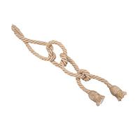 Kit de lumière pendentielle, corde de corde de chanvre vintage cordon d'éclairage pendentif pour la prise de douille E27, luminaire d'éclairage suspendu 2m pour la salle de bar de (2 mètres 2 têtes)