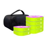 Kit de lumières d'entraînement à réaction d'agilité, chargement USB, 4 lumières d'entraînement de vitesse de couleur pour athlètes et entraîneurs de fitness
