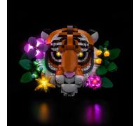 Kit de lumières LED compatibles avec Lego The Fauna Collection - Tiger 31217 (pas de modèle), kit d'éclairage de décoration compatible avec Lego The Fauna Collection - Tigre Jouet créatif
