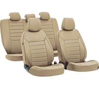 Kit de luxe de housses de siège auto universelles Skeentex beige
