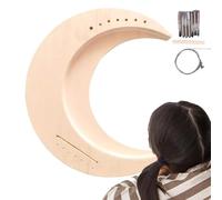 Kit de lyre en bois - Pièces d'assemblage de bricolage, kit de bricolage de niveau d'entrée | Outils de fabrication d'instruments de harpe pour amateurs de musique avec éducatif et