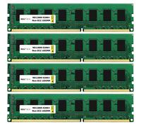 Kit de m moire pour ordinateur de bureau NVTEK 32 Go (4 x 8 Go) DDR3 1600 MHz PC3-12800 2Rx8 1,35 V 240 broches non ECC sans tampon UDIMM