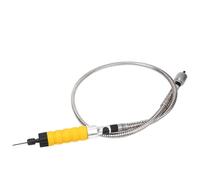 Kit de Machine à arbre flexible suspendu pour le travail du bois avec 5 conseils de sculpture Clé Ciseau électrique à arbre flexible