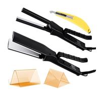 Kit de machine à cintrer la chaleur en plastique, cintreuse acrylique et bande chauffante en PVC pour marquage des lettres et outils de pliage en plastique