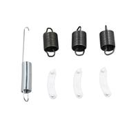 Kit de machine à laver WP63907 Ressort de suspension (3) et contrepoids W10250667 (1) et coussinet d'usure de baignoire 285744 (3) Compatible avec la rondelle KenmoreMaytag Whirlpool AP6010168