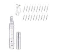 Kit De Machine À Tatouer, Maquillage Permanente, Charge Sans Fil, Tatouage Des Sourcils, Micro-ombrage, Ensemble Machines Permanent Tâches Tatouage Fluides Simples(Sliver1)