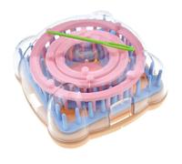 Kit de Machine à Tricoter de Fleurs Bricolage Laine Fleur Machine à Tisser Ensemble D'Outils Fabricant de Fleurs Carré avec