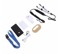 Kit de Machine D'Extension de Cheveux à Lumière UV, 15 W Portable à Durcissement Rapide, Colle UV, Extension de Perruque, Lampe UV LED, pour Salon de Coiffure (Réglementation