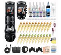 Kit de Machine Sans Fil 7 Coups Ajustables avec 2 batteries de 2200mAh