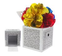 Kit de Magie pour Débutants | Boîte Vide Portable pour Tours de Magie Interactifs | de Boîte Apparente - Pour Photographie, Spectacles, Réunions Familiales, Événements, Voyages et Fêtes