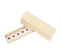 Kit de magie pour dés avec petits dés, 9,5 x 2,7 x 2,7 cm, boîte de tours de magie en gros plan pour le Nouvel An chinois, la Saint-Valentin, les fêtes, les rassemblements