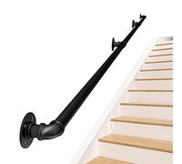 Kit de main courante Robusto en zinc pour escaliers intérieur/extérieur, design moderne, installation facile, support de sécurité pour espaces de vie élégants