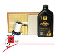Kit De Maintenance + 4 L D'Huile 0W30 CITROEN C3 II / PEUGEOT 208 I - 2008 I 1.6