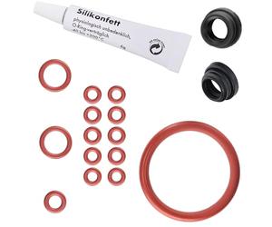 Kit de maintenance de joints compatible avec Philips Saeco Gaggia RI EP HD SM SUP pour groupe d'infusion, bec verseur, réservoir d'eau, ensemble de 10 + tube de 6g de graisse silicone