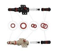 Kit de maintenance - Joints toriques pour valve de support, valve d'écoulement - Convient pour Philips Saeco Spidem Gaggia (Set 1)