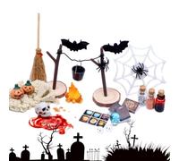 Kit de Maison de d'halloween 27 Pièces Mini Paysage De Jardin