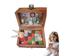 Kit de maison miniature | Kit de petite maison - Kit de chambre miniature, maison de rêve pour petits animaux de compagnie, animaux réalistes en bois fait à la main dans des boîtes, jouet de