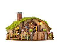 Kit de maison miniature, modèles 3D pour adultes, en bois pour décoration de maison, anniversaire, Noël, étagère, chambre, bureau
