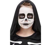 Kit De Make Up Fx Squelette Enfant Tu Noir