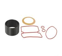 Kit de manchon de cylindre de compresseur d'huile avec anneau de piston, 63,5 x 69 x 24,5 mm, joint en caoutchouc pour pièces de réparation sous vide silencieux 550 W 600 W (pour 1100 W)