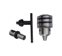 Kit de mandrin de perceuse en métal 1,5-13 mm ou 3-16 mm, tige Weldon de 3/4" vers adaptateur B16, compatible avec perceuse magnétique et outils électriques, noir (D)