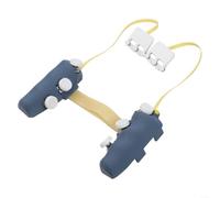 Kit de manette de jeu magnétique à monter soi-même avec support puissant et touches de fonction pour tablette iPad, dragonne jaune en plastique noir (7,9 ~ 9,1)