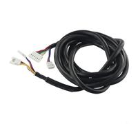 Kit de manette de scooter électrique 24 V/36 V 250 W avec kit de frein LCD pour roues de 14 cm et 16,5 cm, pièce de rechange en alliage d'aluminium avec rallonge (rallonge)
