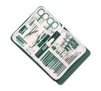 Kit de manucure 30 pièces - Collection de toilettage robuste pour coupe- | Outils d'entretien du coupe-ongles, essentiels de | Ensemble de manucure et pédicure, pour adultes, personne
