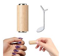 Kit de manucure à faire soi-même avec bâtons guide en forme de Y, aimant en forme de cœur pour vernis gel œil de chat, outil magnétique pour nail art pour un superbe effet œil de chat, aimant à ongles
