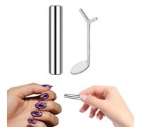 Kit de manucure à faire soi-même avec bâtons guide en forme de Y, aimant en forme de cœur pour vernis gel œil de chat, outil magnétique pour nail art pour un superbe effet œil de chat, aimant à ongles