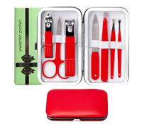 Kit de Manucure Coupe-ongles Ensemble de pinces à ongles Kit Ensembles de manucure Set avec boîte de voyage Coupe-ongles Kit Pour Femmes Hommes famille