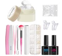 Kit De Manucure En Gel - Gel Dur Pour Sculpture Manuelle Des Ongles,Motifs Sculptés, Art des Ongles pour Débutantes, Solution Pro Salon & Maison