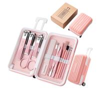 Kit de manucure professionnel 12 en 1 pour ongles d'orteils, pédicure, pédicure