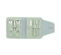 Kit de manucure professionnel, coupe-ongles, kit de pédicure, kit de toilettage en acier inoxydable, ciseaux à ongles, ensemble de 7 pièces